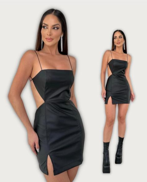 Vestido Courinho - Preto